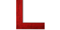 Spiegel in Rot