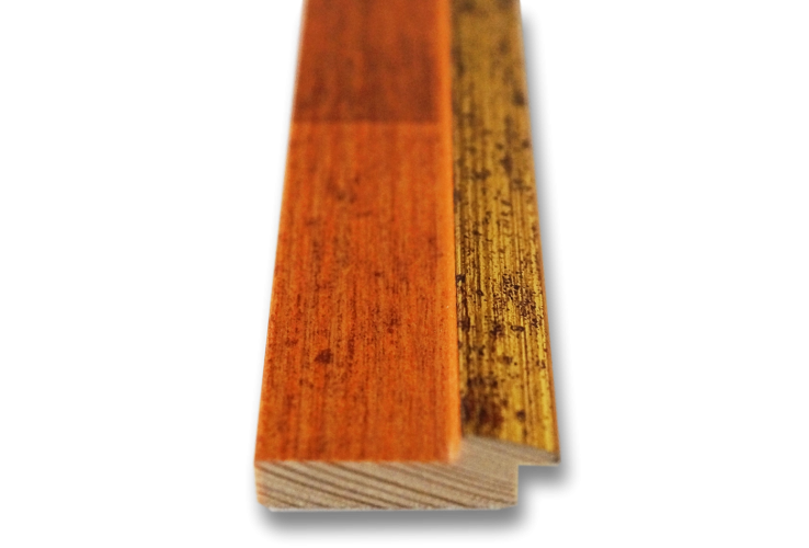 Bilderrahmen Orange Gold Holz Catanzaro 3,9 DIN A4 DIN A3 DIN A5 DIN A2